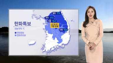 [날씨] 전국 대부분 한파특보…강추위 속 서해안 눈