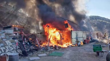 경남 진주서 산불…3시간 45분 만에 진화