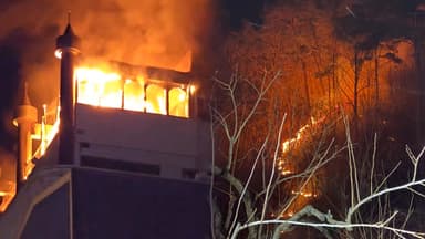 [사건사고] 상가 옥상서 큰 불길…달리던 차량·야산서도 화재