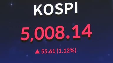 코스피 장중 5,020선 돌파…또 사상 최고치
