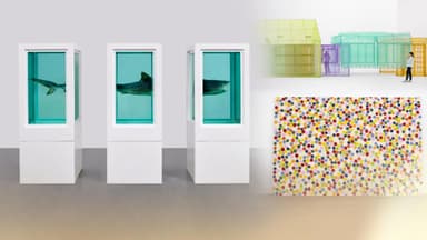 '죽음의 예술가' 데미언 허스트 첫 개인전…올해 볼만한 전시