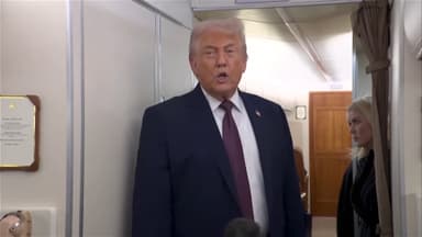 트럼프 "미군 대형 함대 이란으로 이동 중"