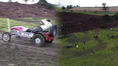 중요한 건 속도보다 기술! 영국 진흙탕 경주대회 [지구촌톡톡]