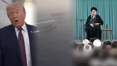 트럼프 "대형함대 파견" 위협…이란 "공격시 전면전"