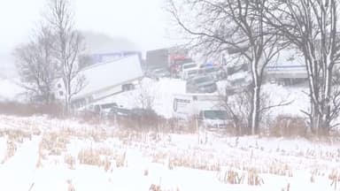 북미에 최악 한파 동반한 눈폭풍…비상사태 선포