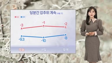 [날씨] 이번 주도 강추위 계속…내일 서해안·제주 눈