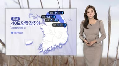 [날씨] 강추위 속 서해안 눈…동쪽 대기 건조