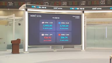 환율 25원 급락…엔화 초강세에 동조화 움직임