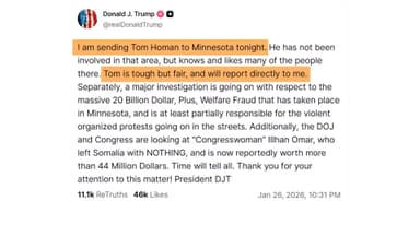 트럼프, '국경차르' 미네소타 파견…시위 진정될까