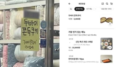 횟집·이불집서도 파는 두쫀쿠…조리·판매 위생 점검