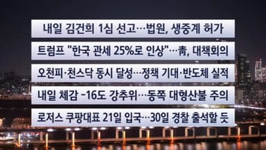 [이시각헤드라인] 1월 27일 뉴스투나잇