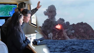 북한 "어제 대구경 방사포 시험사격…김정은 참관"