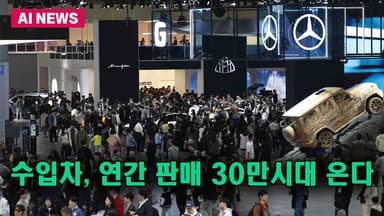 수입차, 연간 판매 30만시대 온다