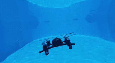 날다가 물속으로 '쏙'… 산전수전공중전 '하이브리드 드론'