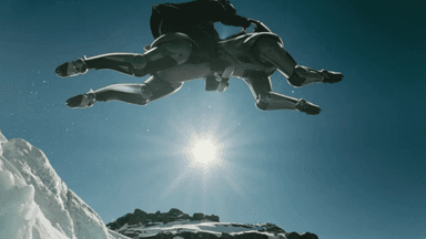 네 개의 다리로 산을 등반하는 '짐승형 로봇' 등장