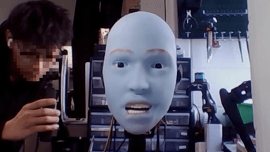 말하고 노래할 때 사람 입 모양 익혀… '학습형 로봇 얼굴' 등장
