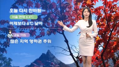 예년 이맘때 초겨울 날씨…동해안 대기 건조