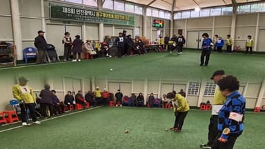 [OBS 인섬뉴스] 중구 어르신들 위한 게이트볼 대회 성황