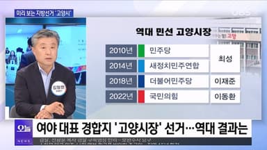[OBS 뉴스오늘2] 미리 보는 지방선거 '고양·파주·김포'
