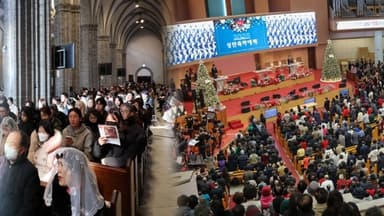 전국 곳곳서 성탄 예배·미사…"화합과 평화를"