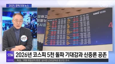[OBS뉴스 오늘2] 2025 대한민국 경제 5대 뉴스