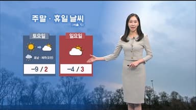 내일 아침까지 강추위…수도권, 동쪽 대기 건조