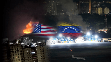 베네수엘라 7차례 폭발음…"미국이 공격"
