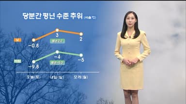 당분간 평년 수준 추위…밤부터 중서부 미세먼지