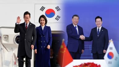 이 대통령, 국빈 방중 돌입…'장관급 영접' 예우