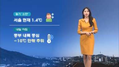 소한, 예년 이맘때 추위…동쪽 중심 대기 건조