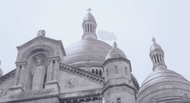 [오늘의 세계] 몽마르트르 언덕에서 '슝'…눈덮인 파리 풍경