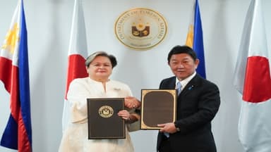 "방산 수출 확대" 일, 필리핀과 군수지원 협정 체결