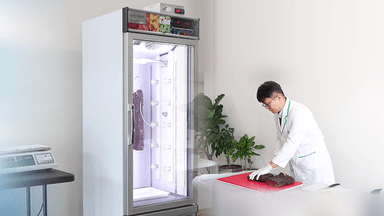 적외선으로 48시간이면 맛 좋은 소고기 OK