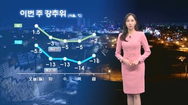 내일부터 강력한 한파…서울 아침 체감 -18도