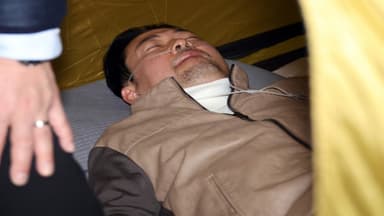 장동혁, 이송 거부…국민의힘, 중단 건의