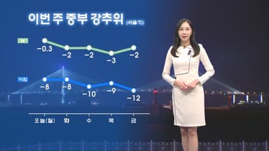 중부 강추위 이어져…아침까지 서쪽 곳곳 눈