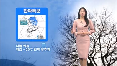 주말까지 다시 -10℃ 한파…수도권 건조특보 확대