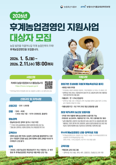 [영상뉴스] 의성군, 2026년도 후계농업경영인 육성사업 대상자 모집