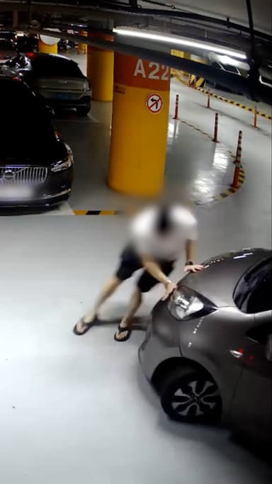 CCTV 속 뺑소니 사고…한번 들이받고 또 치고 갔는데 불송치, 왜?[영상]