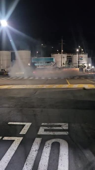 제주 한밤 '공포의 드리프트'…난폭운전 벌인 20대 잡히자 한말