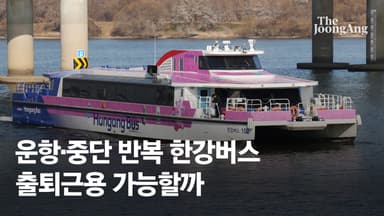 19번 멈춘 한강버스…'운전 미숙' 사고 가장 많았다 [한강버스 100일]