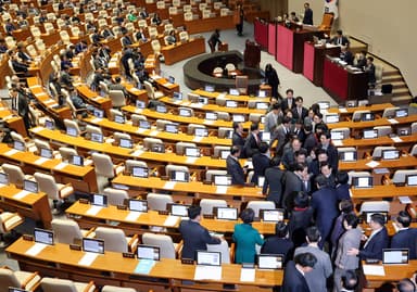 [속보] 내란전담재판부법, 與주도 국회 본회의 통과