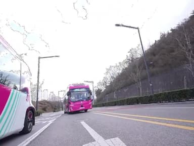 울산에 기사 없는 시내버스 '부릉'…자율주행 고래버스 공짜 [영상]