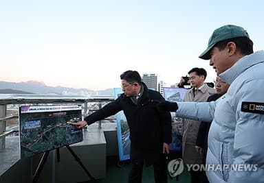 북부간선도로 방문한 오세훈 "지하고속도로로 만성 정체 해소"