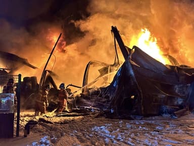 음성 원남산단 화학물질 제조공장서 불…4억원 재산피해(종합)