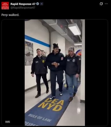 [美 마두로 축출] 뉴욕 구치소 수감된 마두로…"좋은 밤이에요" 인사도(종합)