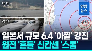 [영상] 앗! 이 느낌 뭐지?…일본 6.4 강진에 한국 영남권도 '흔들'