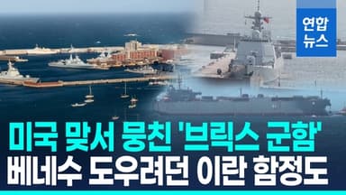 [영상] 남아공서 中 주도 '브릭스 군사훈련'…미 "예의주시"