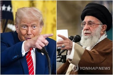 트럼프, 하메네이 공개 비판에 "이란 새 리더십 찾을 때" 맞불