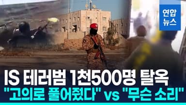 [영상] 휴전 하루만에 시리아 정부군-반군 충돌…IS 대원 대거 탈옥